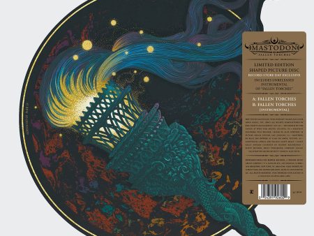 Mastodon Fallen Torches RSD Limited Edition Shaped Picture Disc 10  LP Online now