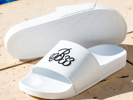 Signature Slider - White Black on Sale