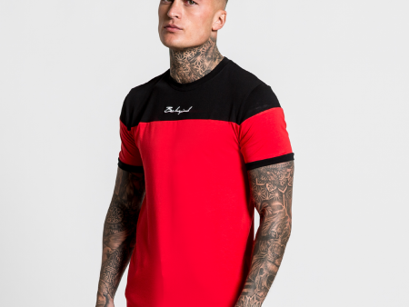 Klass Tee - Black Red For Sale