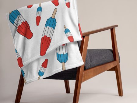 Bomb Pop All Over Print Throw Blanket Online Hot Sale