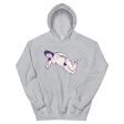 Purple Girl Painting Hoodie For Sale