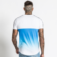 Vender Tee - White Aqua Hot on Sale