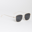 Alcorta Sunglasses - Black Gold Discount