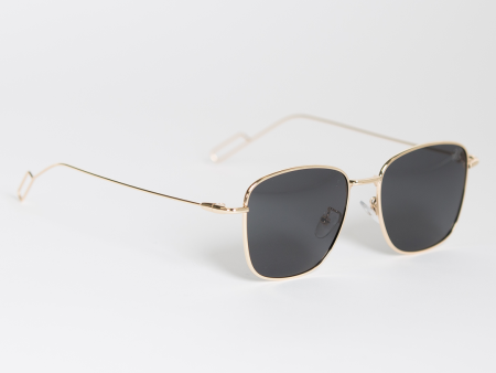 Alcorta Sunglasses - Black Gold Discount