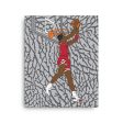 MICHAEL AIR JORDAN DUNK CONTEST CANVAS ART PRINT Cheap