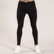 Luca Skinny Stretch Jeans - Signature Jet Black Online Hot Sale