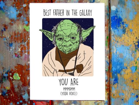 Yoda Father s Day Greeting Card Online Hot Sale