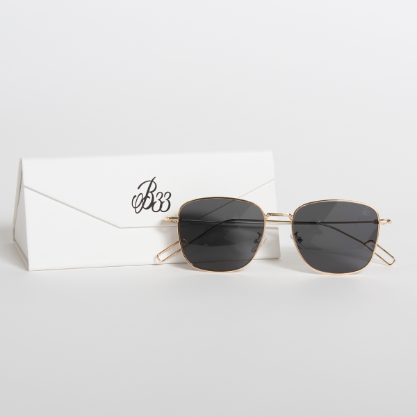 Alcorta Sunglasses - Black Gold Discount