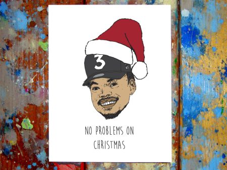 Chance The Rapper Merry Christmas Card For Discount