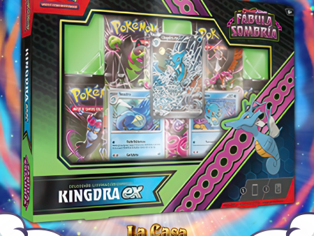 Colección Ilustración Especial Kingdra ex de Escarlata y Púrpura-Fábula Sombría en español Supply