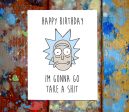 (2 Pack) Rick & Morty Birthday Greeting Cards on Sale