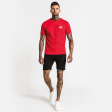 Premium Cotton B33 Tee - Red Cheap