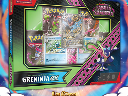 Colección Ilustración Especial  Greninja ex de Escarlata y Púrpura-Fábula Sombría en español Sale