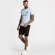 Signature Tee - Light Blue Cheap