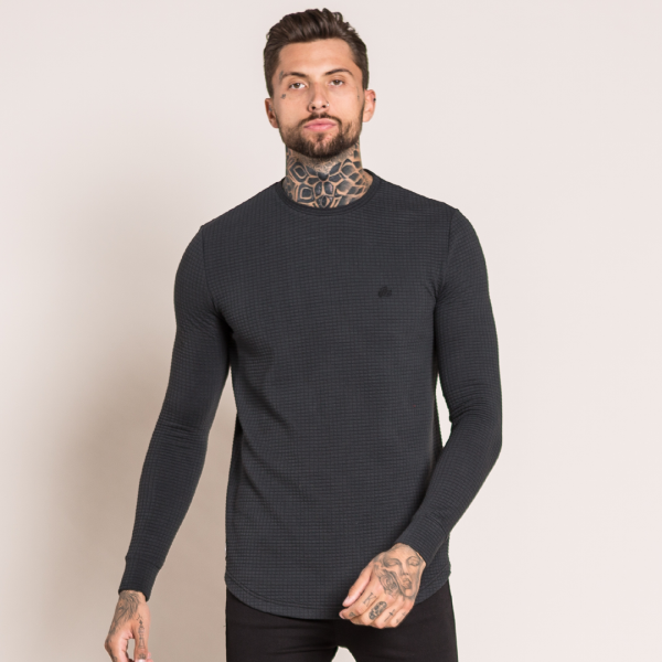 Leoben Long Sleeve Tee - Carbon Online now