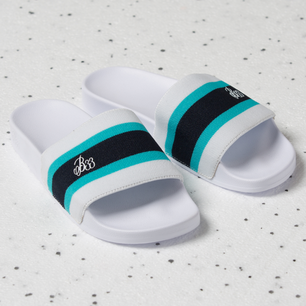 Lawler Slider - Aqua Hot on Sale