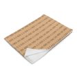 Cool S Pattern Throw Blanket - Tan Supply