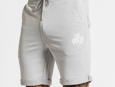 Signature Cotton Short - Light Grey Cheap