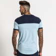 Klass Tee - Light Blue Navy Online