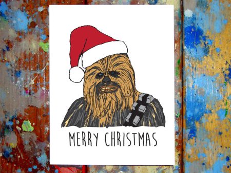 Chewbacca Christmas Card Online