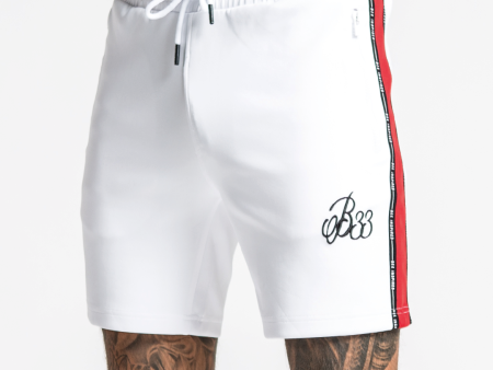 Calder Short - White Red Supply