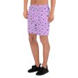 Weed Leaf, Pipes, Blunts, Bongs, & Joints All Over Print Shorts - Pink Discount