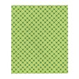 Weed Leaf All Over Print Throw Blanket - Green on Sale