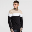 Alta Long Sleeve Tee - Black White Stone Fashion