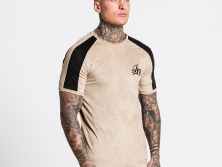 Alder Suede Tee - Sand Online Sale