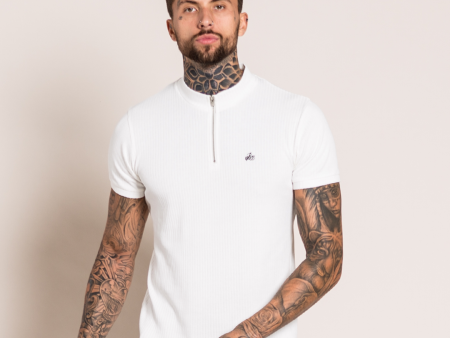 Gerard Polo Shirt - White Hot on Sale