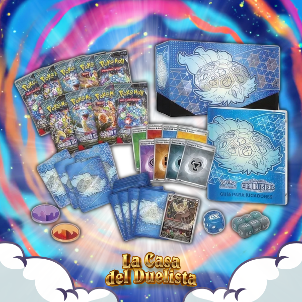 Caja de Entrenador Élite de Escarlata y Púrpura-Corona Astral de JCC Pokémon Online now