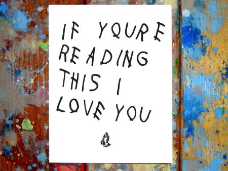 Drake If You re Reading This I Love You Card Sale