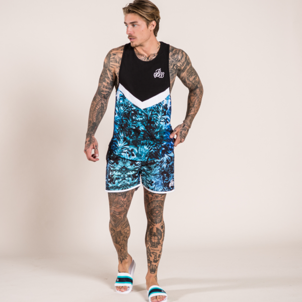 Galen Racer Vest - Tropical For Cheap