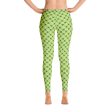 Weed Leaf All Over Print Leggings - Green Discount