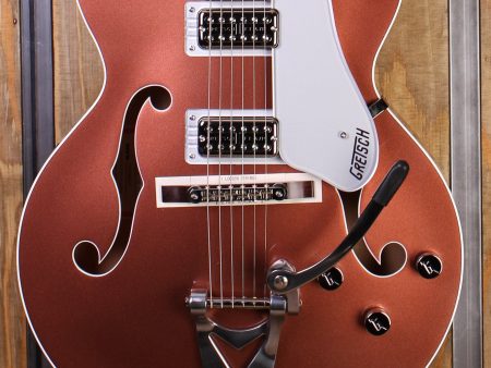 Gretsch G6118T Players Edition Anniversary Two-Tone Copper Metallic Fashion