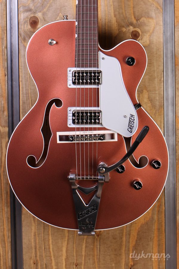 Gretsch G6118T Players Edition Anniversary Two-Tone Copper Metallic Fashion