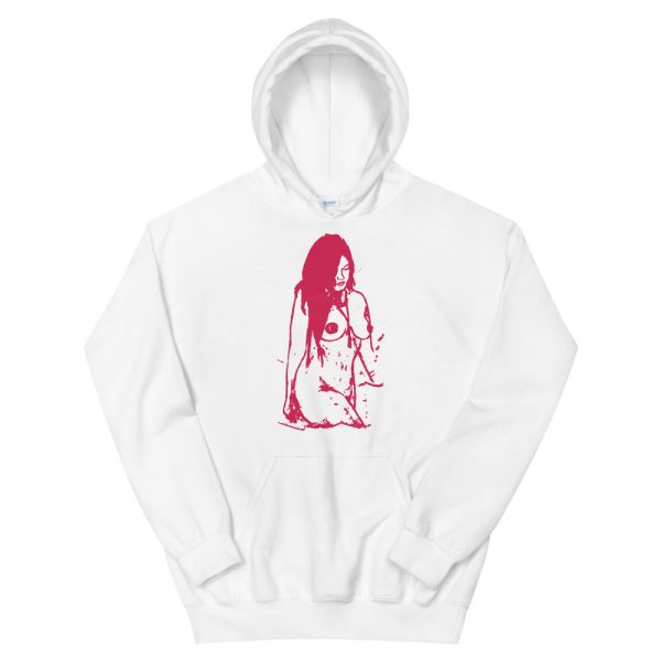 Pink Nude Painting Hoodie Online Hot Sale