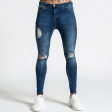 Nova Skinny Stretch - Mid Blue For Discount