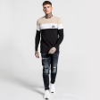 Alta Long Sleeve Tee - Black White Stone Fashion