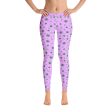 Weed Leaf, Pipes, Blunts, Bongs, & Joints All Over Print Leggings - Pink For Discount