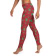 Watermelon All Over Print Leggings - Red Online Hot Sale