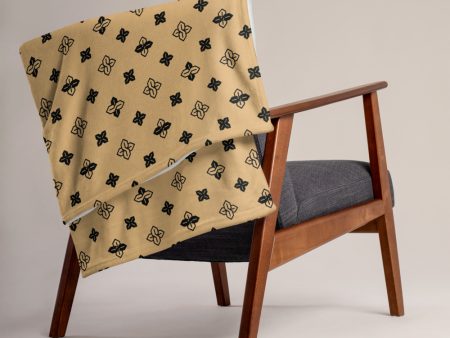 Cool S Pattern Throw Blanket - Style 6 Tan For Cheap