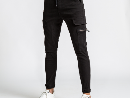 Argent Cargo Pants - Black Online now