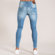 Luca Skinny Stretch - Signature Light Blue Discount