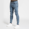 Montri Slim Fit Jeans - Light Blue For Sale