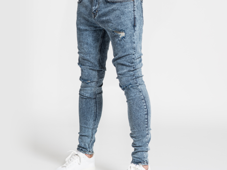 Montri Slim Fit Jeans - Light Blue For Sale