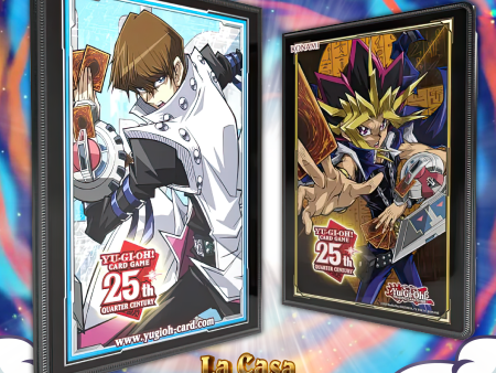 Yugi & Kaiba Quarter Century 9-Pocket Duelist Portfolio Online Hot Sale