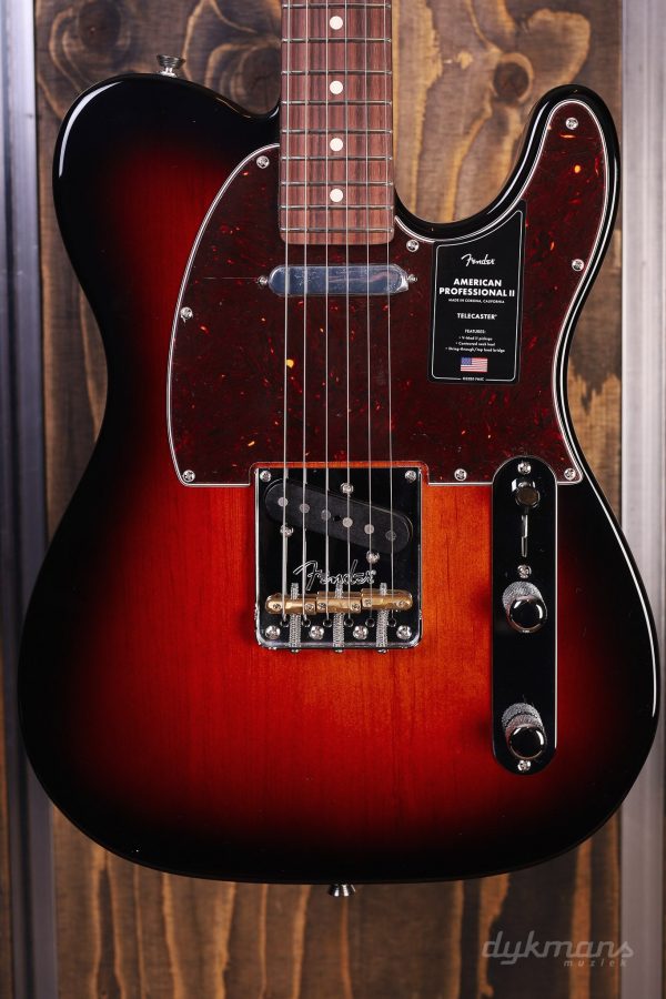 Fender American Professional II Telecaster Rosewood 3-Colour Sunburst For Cheap