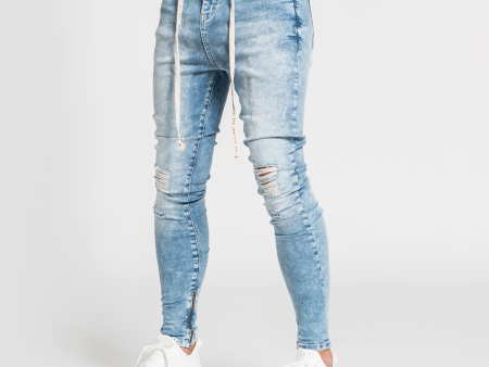 Roca Skinny Stretch - Light Blue Discount