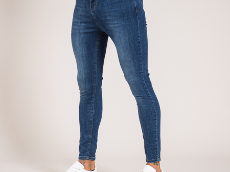 Luca Skinny Stretch - Signature Dark Blue Hot on Sale